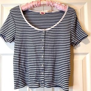 LEVIS BRITT SNAP-FRONT TOP.